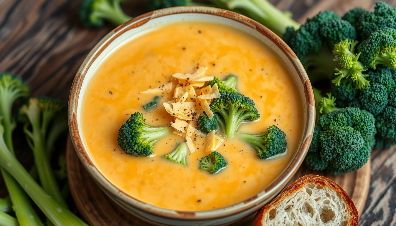 Creamy Broccoli Cheddar Soup