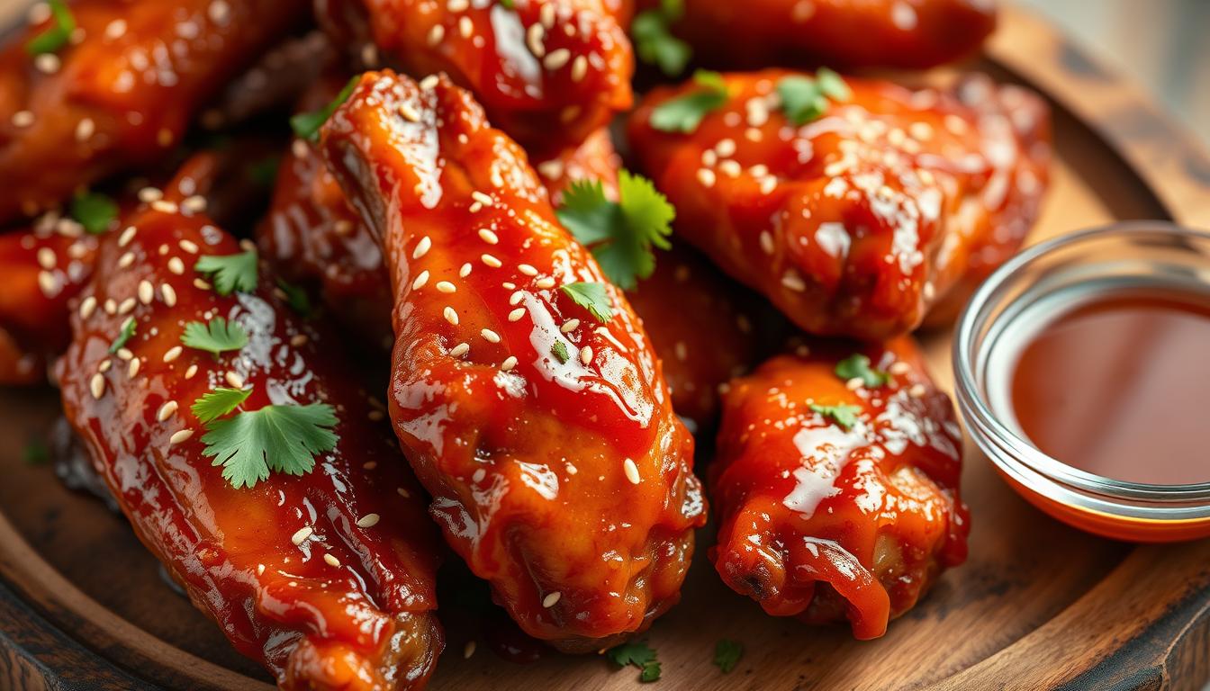 Honey BBQ Chicken Wings