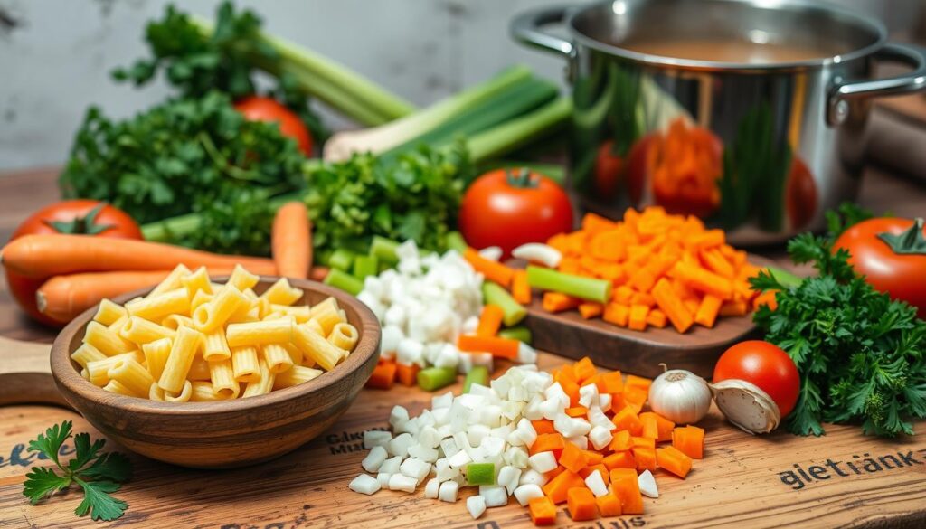 Pastina soup ingredients