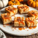 Pumpkin Cheesecake Bars