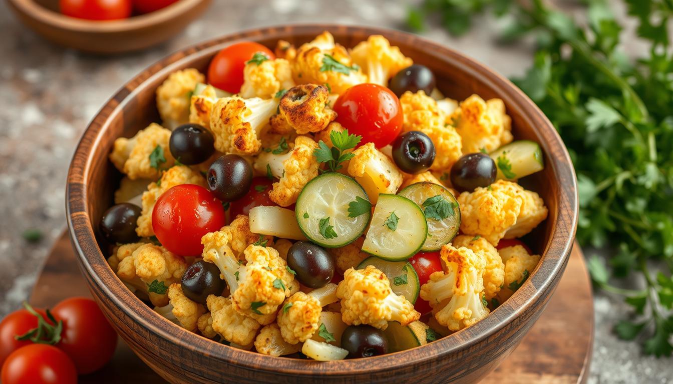 Roasted Cauliflower Salad