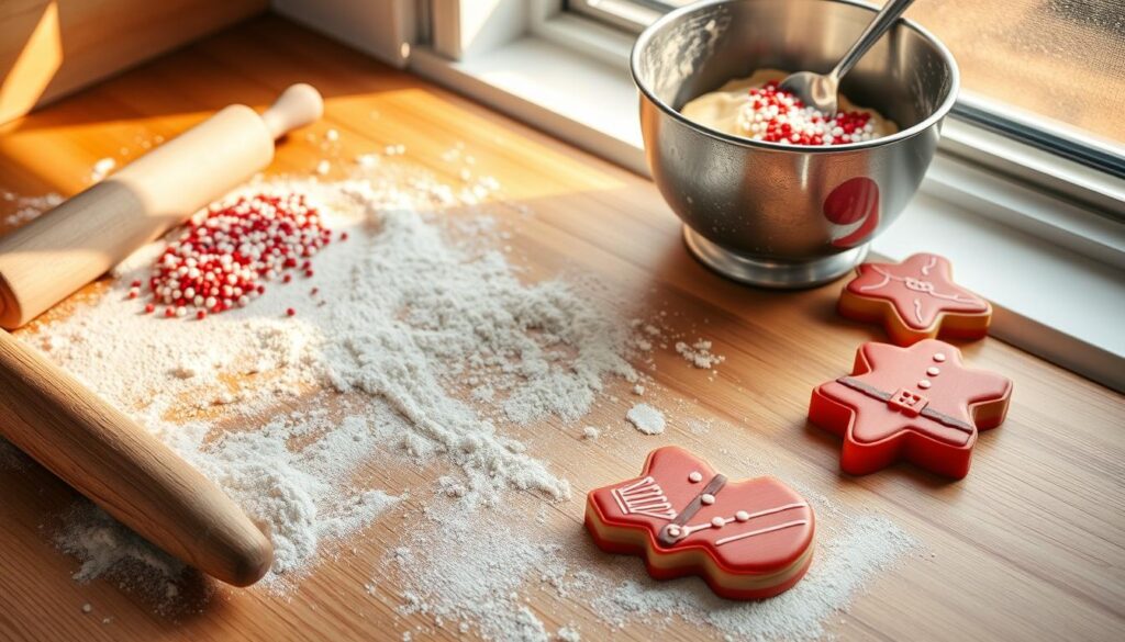 cookie dough preparation