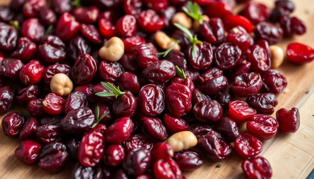 dried cranberries for cheese ball