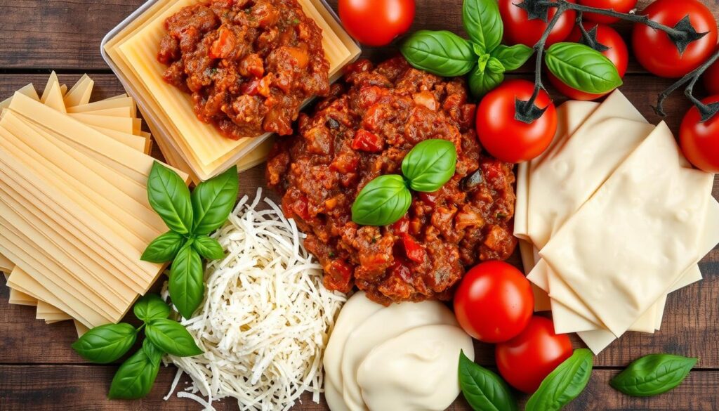 lasagna ingredients