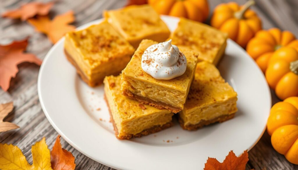 pumpkin cheesecake bars