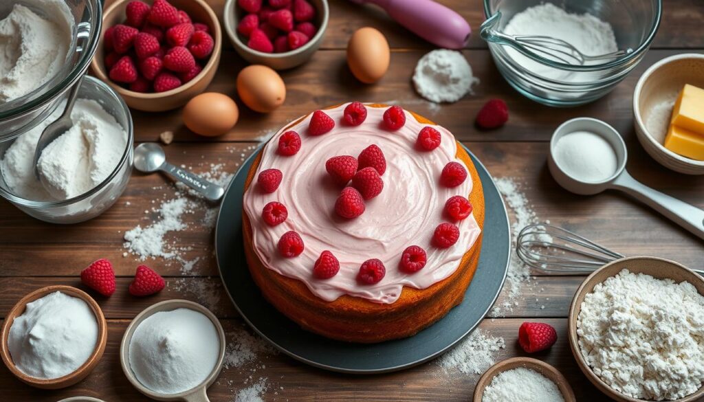 raspberry cake recipe instructions